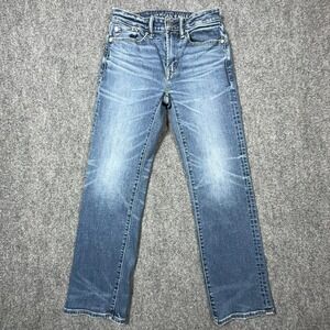 American Eagle Mens Airflex+ Original Bootcut Jeans Blue 28x30 3475906211